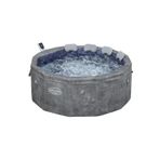BESTWAY Lay-Z-Spa® Carrara Smart AirJet™ 6001V Enerji Tasarruflu Şişme Spa Havuzu, Mobil Uygulama Kontrollü,