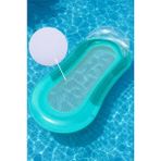 Bestway Lux Fileli Deniz Yatağı - Hydroluxe Lounge Fileli Yatak - Fileli Koltuk Yatak Şişme - Şişme Deniz Yatağı 160X84 Cm. - Turkuaz - 160 x 84 cm
