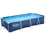 Bestway Prefabrik Havuz 400X211X81 cm 56424 DuraPlus™ Malzeme ile Dayanıklı Yapı - Mavi