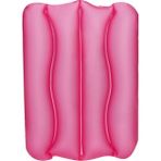 Bestway Renkli Pembe Dalga Şişme Yastık, Deniz ve Havuz Keyfi İçin Konforlu Malzeme - 0 - 3 Yaş - Açık Pembe