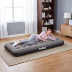 Bestway Single Tek Kişilik Şişme Yatak 185X76X22CM 671GY - Gri