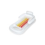 Bestway Şişme Sırt Dayanıklı Deniz Yatağı 150 x 77 x 50 cm Beyaz 43028B