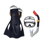 Bestway Spark Wave 25020 Şnorkel Maske Palet Seti Siyah