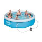 Bestway Üç Katmanlı Dayanıklı PVC Şişme Aile Havuzu 305x76 cm – Super Tough Malzeme, Uzun Ömürlü Kullanım