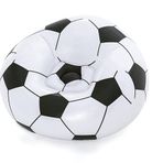 Bestway Up in Over Beanless 114x112x66 cm Siyah Beyaz Futbol Topu Koltuğu