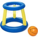 Bestway Yüzen Şişme Basketbol Potası, Su Üstü Eğlencesi Için Mükemmel Seçim - Ahşap - Ceviz - Seçenek 1