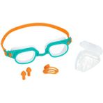 Bestway Yüzücü Gözlüğü ve Kulak Tıkacı Seti, Konforlu ve Şık Tasarım - 0 - 12 Ay - Barbie