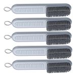 BESTYASH 5 Paket - Ayakkabı Ve Giysiler İçin Saplı Çamaşır Fırçası Yumuşak Kıllar Malzeme Ev Ve Seyahat İçin İdeal