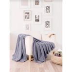 Besyamihome Teddy Wellsoft Tv Battaniyesi - Gri - 130 x 180 cm