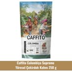 Beta Caffito Caffito Kolombiya Supremo - Yöresel Çekirdek Kahve 250 G - 1 Adet