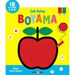 Beta Kids Çok Kolay Boyama Elmalı Resim Kitabım