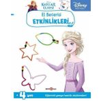 Beta Kids Disney Eğitsel Karlar Ülkesi El Becerisi Etkinlikleri Yazıya Hazırlık Kitabı