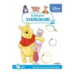 Beta Kids Disney Eğitsel Winnie the Pooh El Becerisi Etkinlikleri Yazıya Hazırlık Kitabı