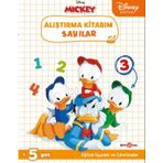 Beta Kids Disney MICKEY Eğitsel Çıkartmalı Alıştırma Kitabım Sayılar Kitabı