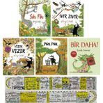 Beta Kids Emily Gravett 5 Kitap Set/sıkı Fıkı+Ivır Zıvır+Vızır Vızır+Pırıl Pırıl+Bir Daha + Özel Cetvel