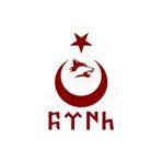 Beta Moda Hub Ay Yıldız Kurt Göktürkçe Türk Sticker Kırmızı 30X20 Cm