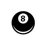 Beta Moda Hub Bilardo Topu Oto Sticker 25 X 22 Cm