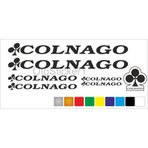 Beta Moda Hub Bisiklet Kadro Sticker Seti Colnago Uyumlu Siyah