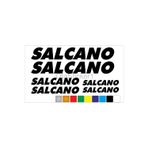 Beta Moda Hub Bisiklet Kadro Sticker Seti Salcano Uyumlu Siyah