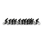 Beta Moda Hub Bisiklet Yarışı Oto Sticker 30 X 6 Cm