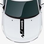 Beta Moda Hub Bmw X2 İçin Uyumlu Aksesuar Oto Kaput Şerit Sticker