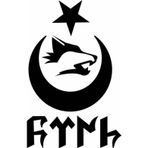 Beta Moda Hub Göktürkçe Türk Kurt Hilal Oto Sticker 25 X 37 Cm