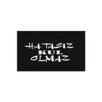 Beta Moda Hub Hatasız Kul Olmaz Oto Arka Cam Yazı Sticker Beyaz 20*8 Cm