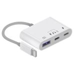 Beta Moda Hub Iphone-Otg Hub -Usb Type C To Kulaklık ve USB Kamera Okuyucu OTG-(5775)