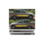Beta Moda Hub Lada Vega İçin Uyumlu Aksesuar Oto Yan Şerit Sticker