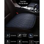 Beta Moda Hub Mini Cooper R53 Ön Ve Arka Takım Koltuk Minderi Kılıf Siyah Suni Deri Mavi Dikişli