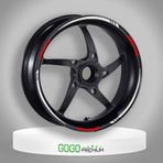 Beta Moda Hub Motosiklet Jant Şeridi Parçalı Beyaz Honda Pcx 125 150 2010-2021 Uyumlu Sağ-Sol/Ön-Arka