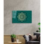 Beta Moda Hub Muhammed S.A.V. İslami Motif Cam Tablo Temperli Ve Rodajlı Dayanıklı Kırılmaz Cam