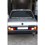 Beta Moda Hub Oto Cam Yazı Sözleri Ticari-Servis-Dolmuş-Panelvan Uzun Sticker Model 12