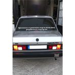 Beta Moda Hub Oto Cam Yazı Sözleri Ticari-Servis-Dolmuş-Panelvan Uzun Sticker Model 7