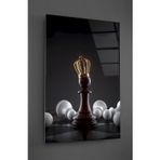 Beta Moda Hub Satranç Dikey Cam Tablo