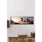 Beta Moda Hub Sıcak Hava Balonu Ve Orman Panoramik Cam Tablo Temperli Ve Rodajlı Dayanıklı Cam