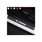 Beta Moda Hub Tofaş İçin Uyumlu Aksesuar Oto Kapı Eşiği Sticker Karbon 4 Adet