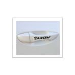 Beta Moda Hub Toyota Corolla İçin Uyumlu Aksesuar Kapı Kolu Sticker Set 8 Adet 13*1 Cm