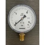 Beta Pazarlama Pakkens 100 mm 0/16 Bar Alttan Bağlantılı Manometre