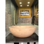 Beta Sade Traverten Lavabo