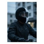 Beta Siyah Beyaz Peluş Kask Kılıfı Taraftar Motosiklet Aksesuarı