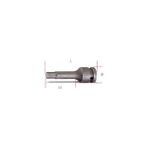 Beta Tools 720 10 mm 1/2" Havalı Lokma