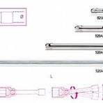 Beta Tools 920AN 375 mm Açılı Lokma Uzatması