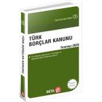Beta Yayınevi Türk Borçlar Kanunu Temmuz 2025 Celal Ülgen Yazılı Cep Boy Kitap Beta Yayınları