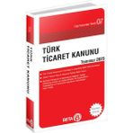 Beta Yayınevi Türk Ticaret Kanunu Temmuz 2025 Celal Ülgen Tarafından Yazılmış Cep Boy Kitap