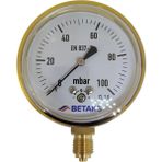 Betaks 0-100 Mbar Gaz Manometresi