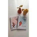beticraft Basketbol Temalı Spiralli 15x21 cm Haftalık Planlayıcı defter