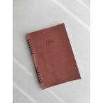 Beticraft Çizgili Defter, Okul Defteri, Not Defteri, Spiralli Ajanda Boy, A5 Boy Defter - Kahverengi