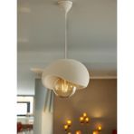 Beton Avize Tekli Sarkıt Modern Tasarım L1 - Krem