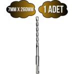 Beton Hilti Ucu Duvar Delme Hilti Delici Matkap Ucu(DELİCİ) - 7mm x 260mm
